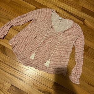 Old Navy peasant boho top